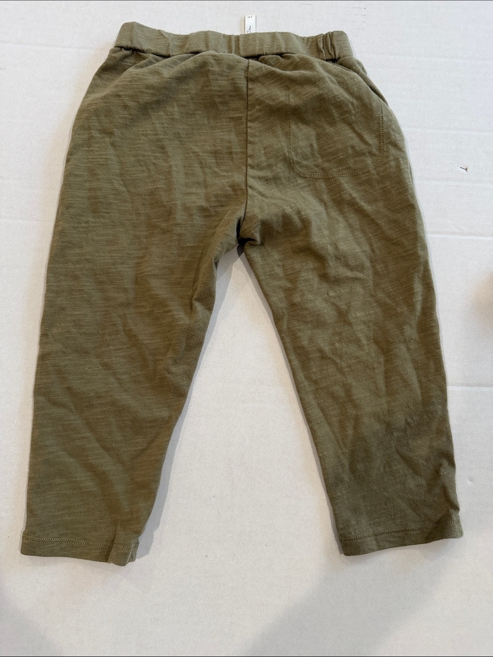 Rylee + Cru Olive Green Pull-On Pants with Faux Buttons - Picture 10 of 10